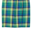 BIANCA Womens Straight Skirt Green Knee Length Wool 90s Plaid M Sale