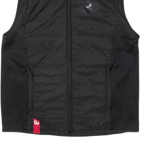 BERNMOBIL Lightweight Insulated Mens Puffer Gilet Black XL Online Sale