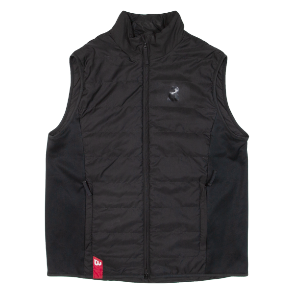 BERNMOBIL Lightweight Insulated Mens Puffer Gilet Black XL Online Sale