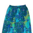 Womens Pleated Skirt Blue Midi 90s Paisley M Discount