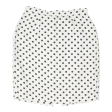 Womens Pencil Skirt White Short Spotted S Fashion