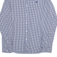 TIMBERLAND Slim Fit Mens Shirt Blue Check Long Sleeve M Online now