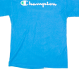 CHAMPION Mens T-Shirt Blue Crew Neck M For Discount