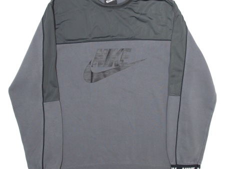 NIKE Mens Sweatshirt Grey XL Online