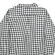 TOMMY HILFIGER Mens Shirt Blue Plaid Long Sleeve L Hot on Sale