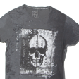 SMOG Mens T-Shirt Grey S Online