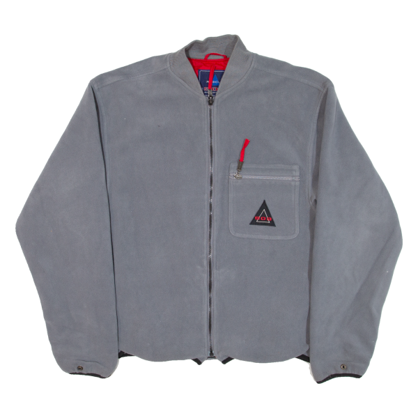 SOS Mens Fleece Jacket Grey S Discount