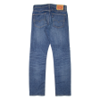 LEVI S 513 Jeans Mens Blue Slim Straight Stone Wash W29 L32 Online now