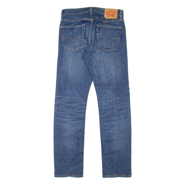 LEVI S 513 Jeans Mens Blue Slim Straight Stone Wash W29 L32 Online now