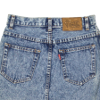 TIME Womens Straight Skirt Blue Short 90s Denim S For Cheap