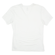 CALVIN KLEIN CK ONE Mens T-Shirt White V-Neck L Fashion