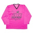 BAUER Inter Hockey Mens Jersey Pink 3 4 Sleeve V-Neck XL Online Hot Sale