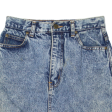 TIME Womens Straight Skirt Blue Short 90s Denim S For Cheap