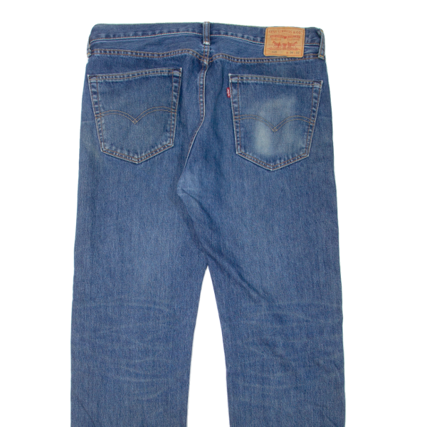 LEVI S 505 Jeans Mens Blue Regular Straight W36 L32 Online Sale