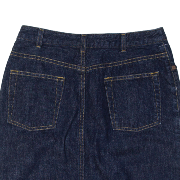 THE LIMITED Womens Straight Skirt Blue Knee Length Denim M Hot on Sale