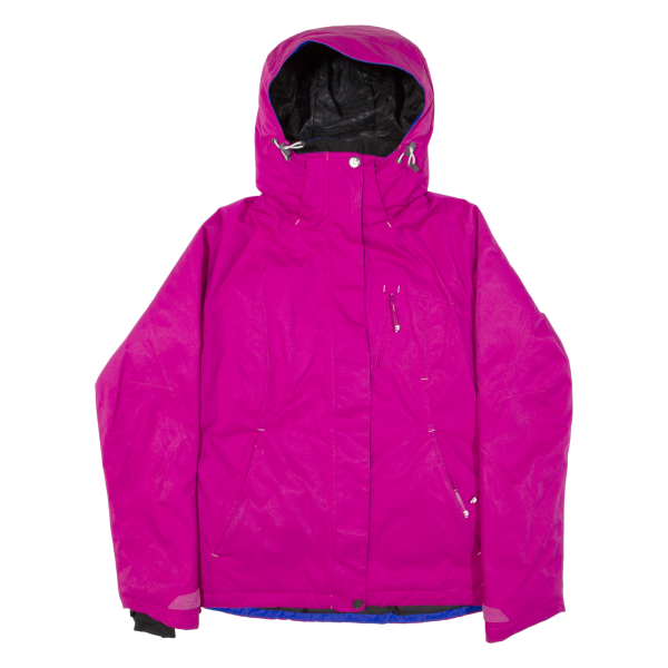 SALOMON Insulated Womens Rain Coat Pink Hooded M Online now