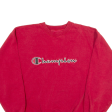 CHAMPION Mens Sweatshirt Red L Cheap