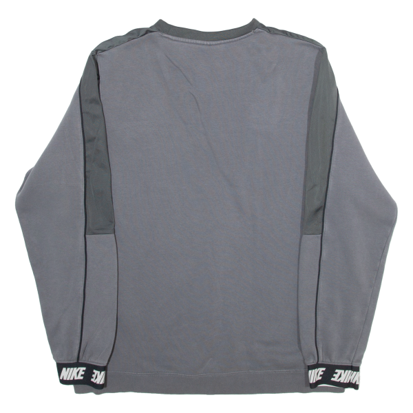 NIKE Mens Sweatshirt Grey XL Online