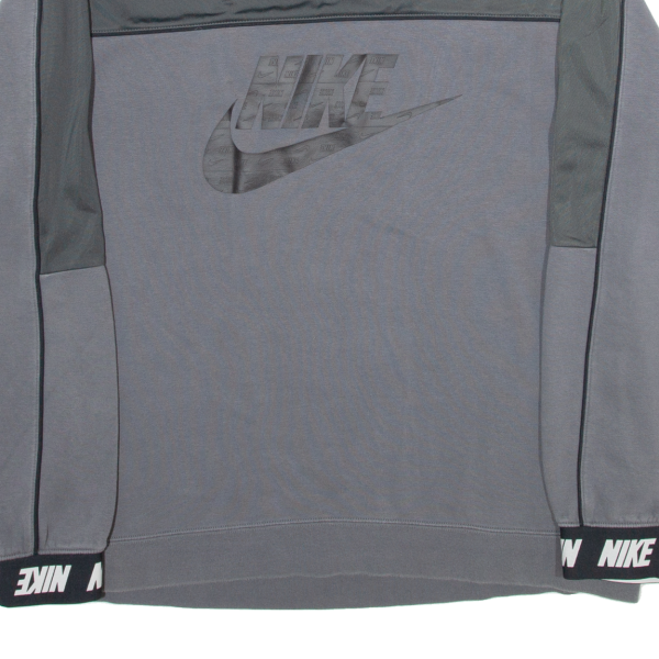 NIKE Mens Sweatshirt Grey XL Online