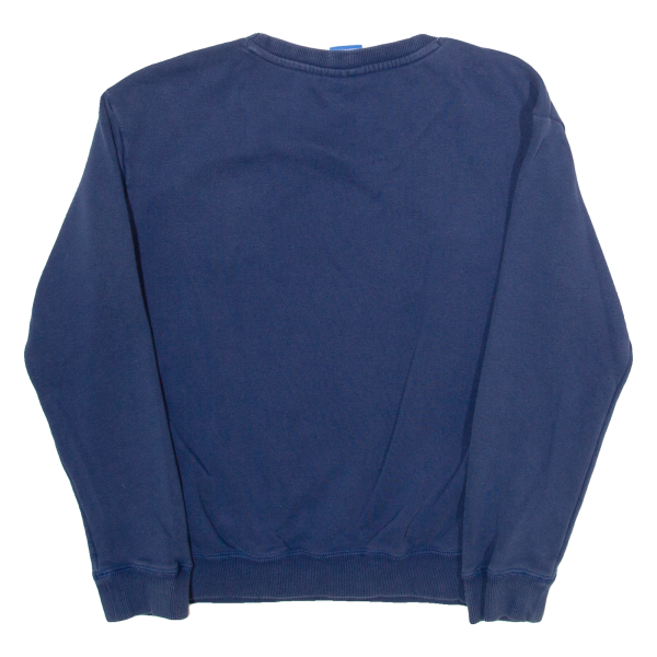 ADIDAS Womens Sweatshirt Blue UK 10 For Cheap