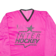 BAUER Inter Hockey Mens Jersey Pink 3 4 Sleeve V-Neck XL Online Hot Sale