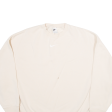 NIKE Oversized Mens Sweatshirt Beige XS Online