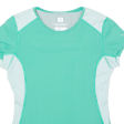 COLUMBIA Womens T-Shirt Green M Fashion