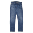 LEVI S 513 Jeans Mens Blue Slim Straight Stone Wash W29 L32 Online now