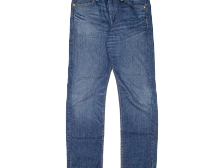 LEVI S 513 Jeans Mens Blue Slim Straight Stone Wash W29 L32 Online now